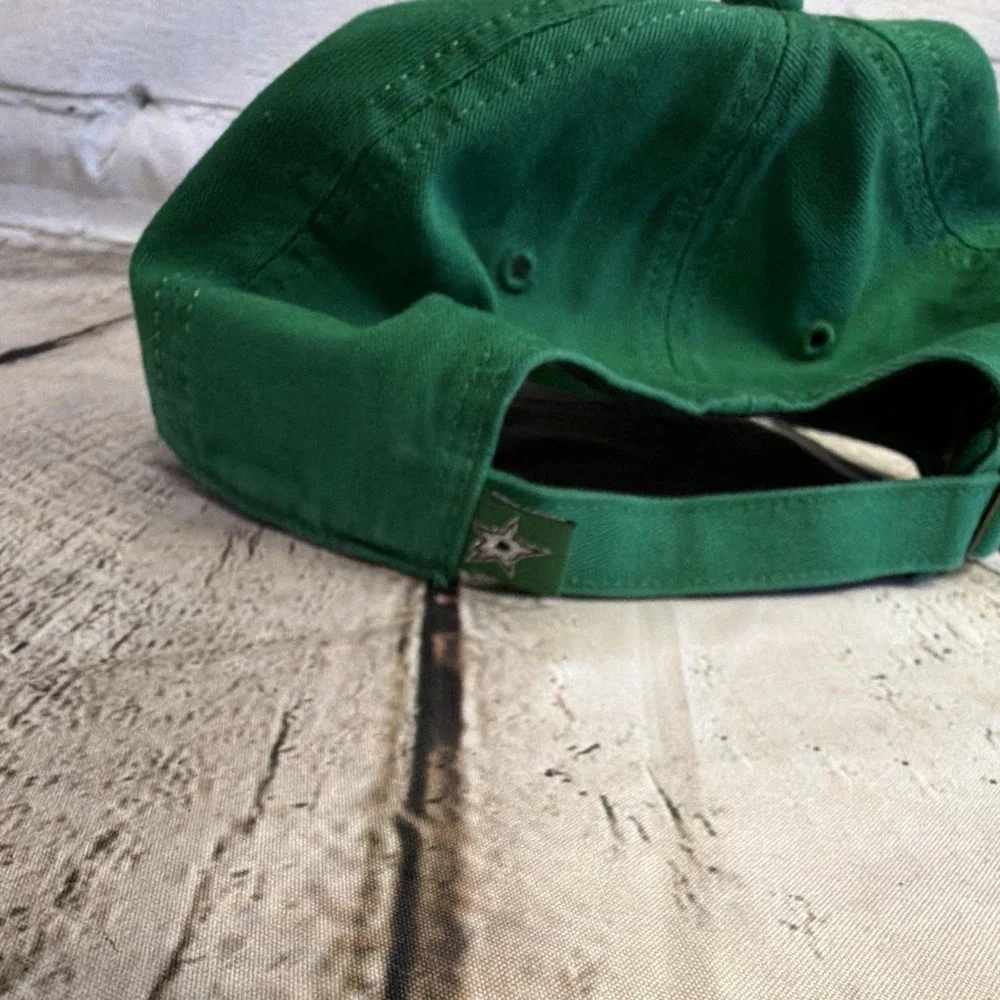 47 Brand NHL Dallas Stars Baseball Cap Hat Black Green Grey Adjustable